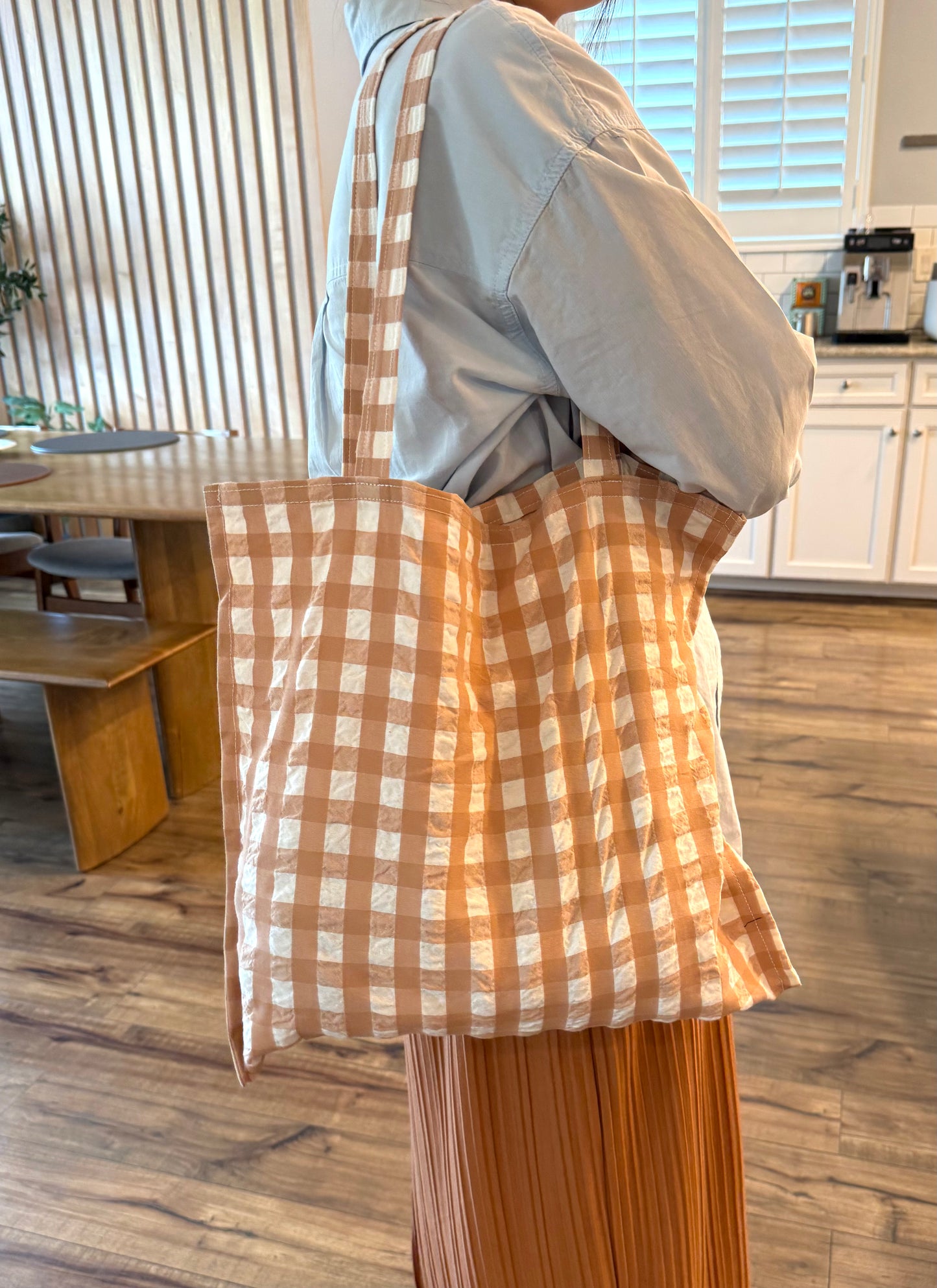 Checkmate shoulder bag (4 colors )