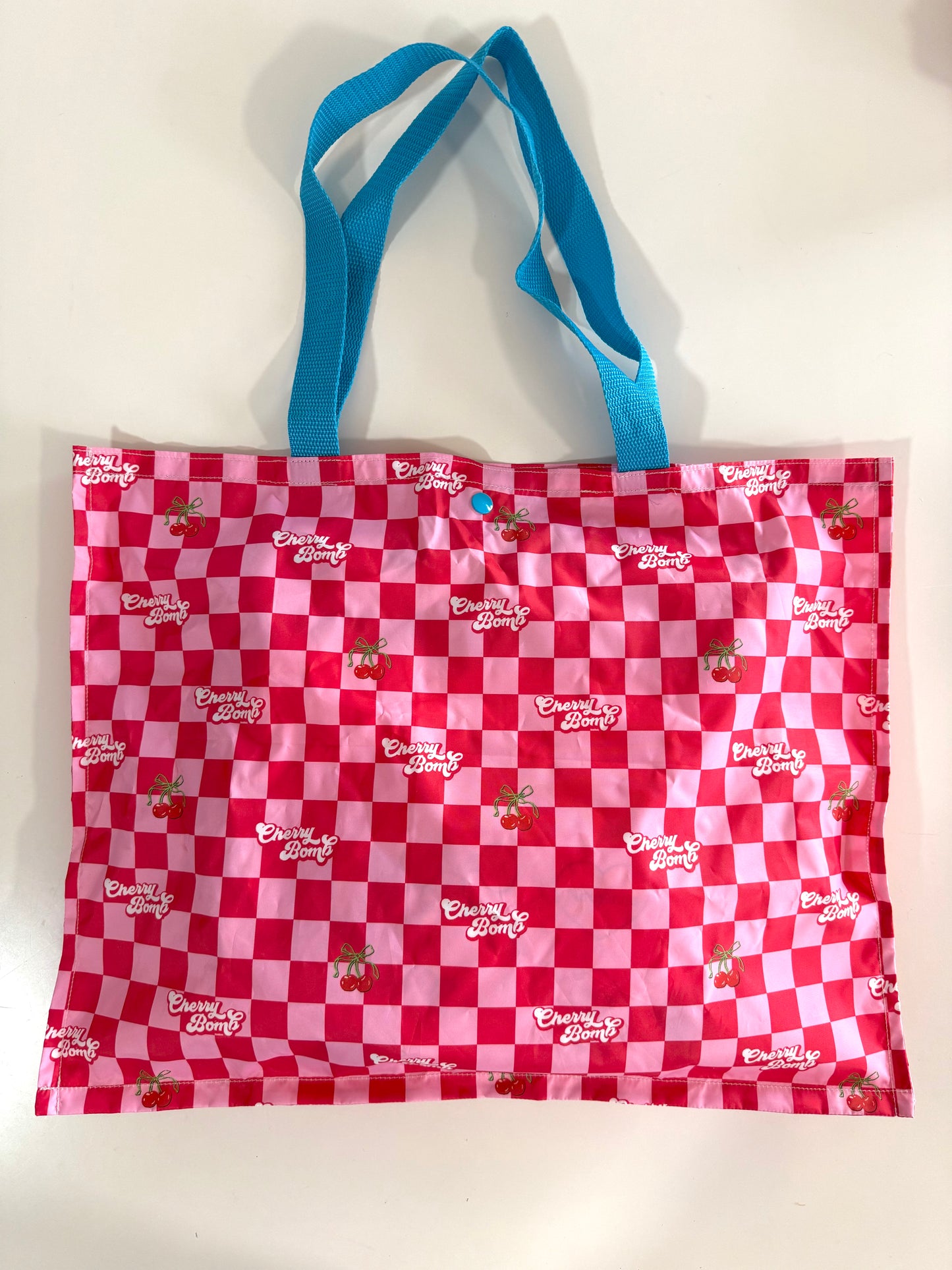 Cherry Bomb Waterproof Shopper Bag(Sample)