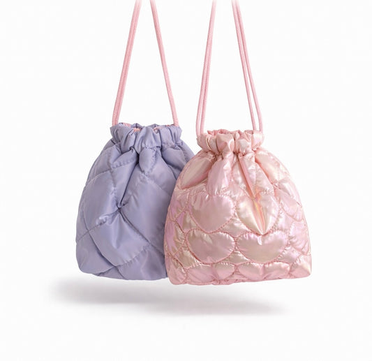 Petite Puff String Pouch