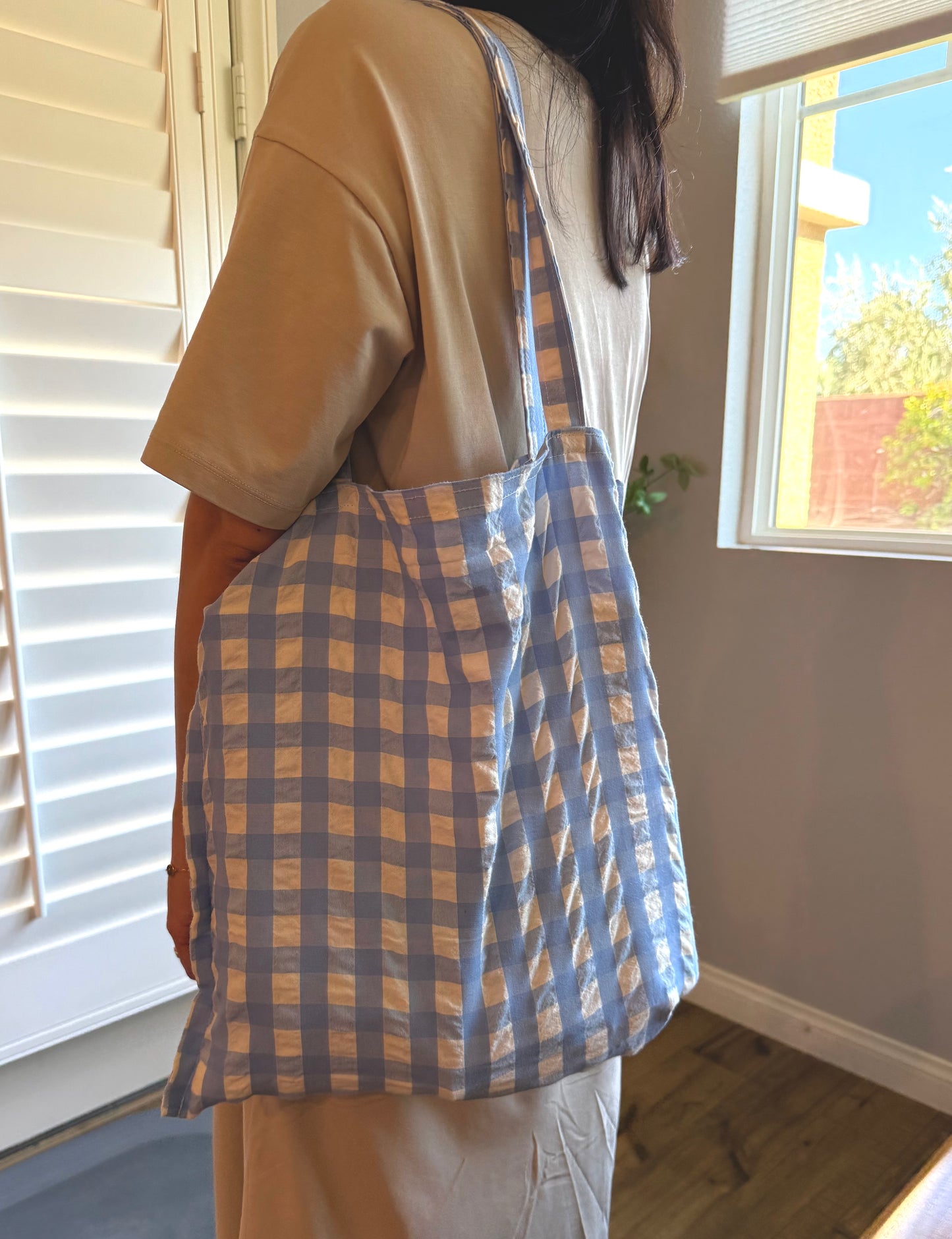 Checkmate shoulder bag (4 colors )