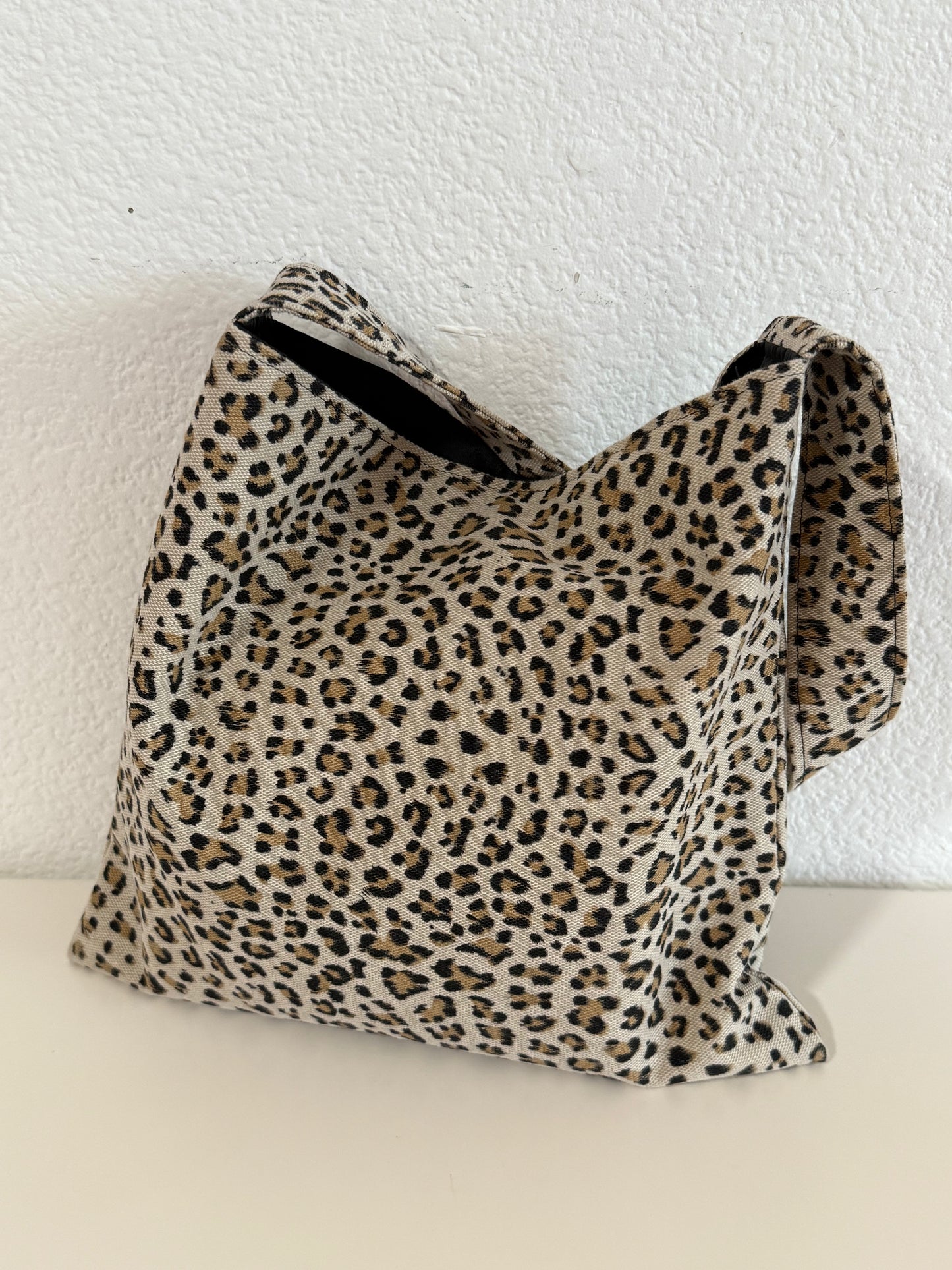 ELLO Bag / Black Bows & Leopard