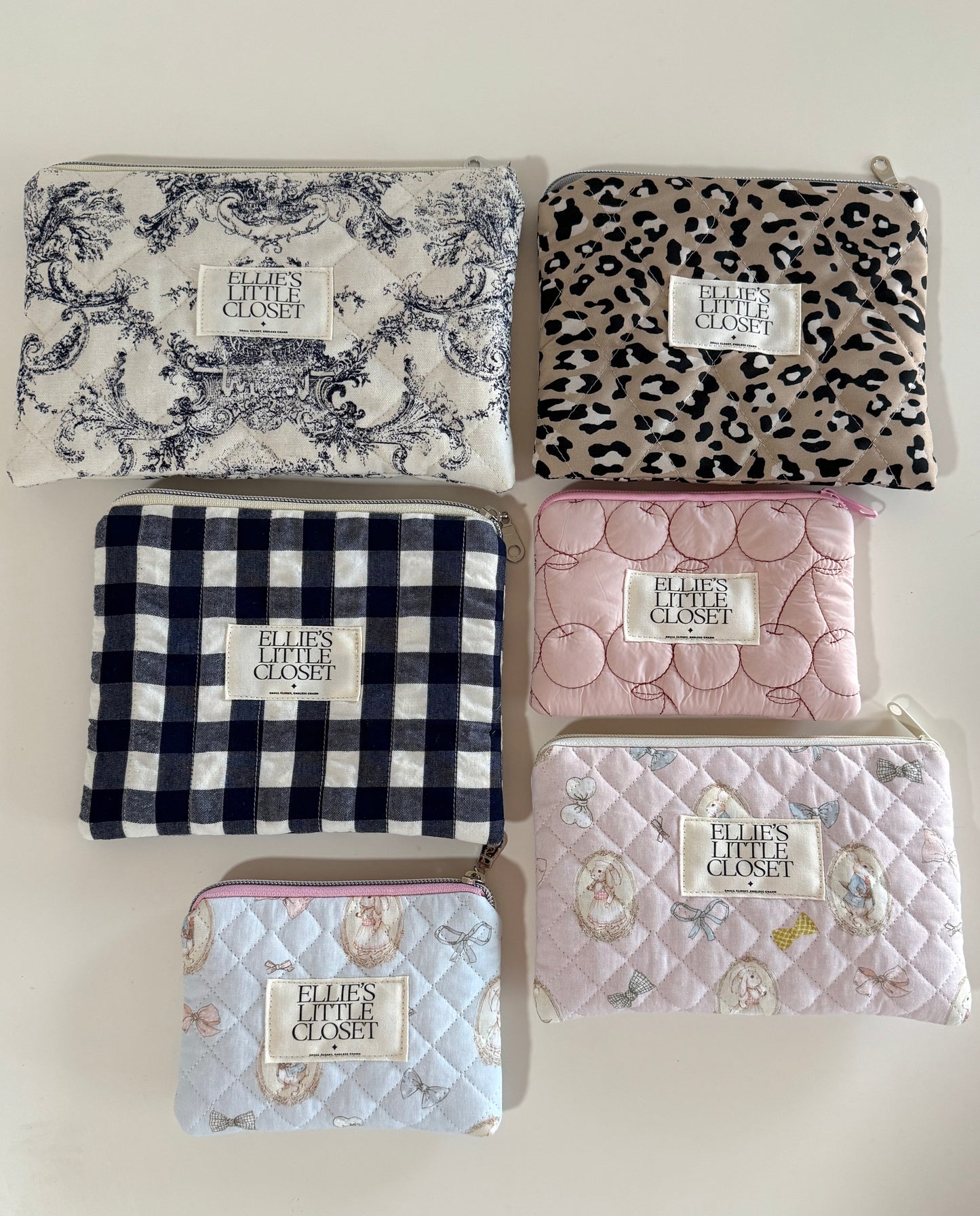 Flat Zipper Pouch pt.1