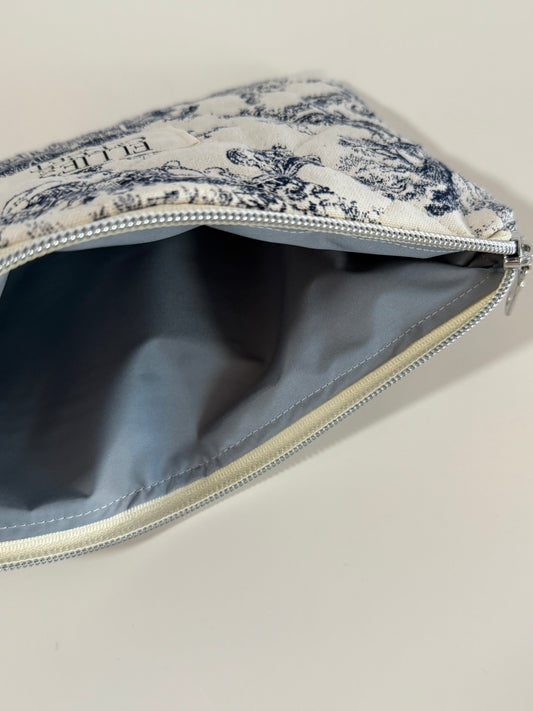 Flat Zipper Pouch pt.1