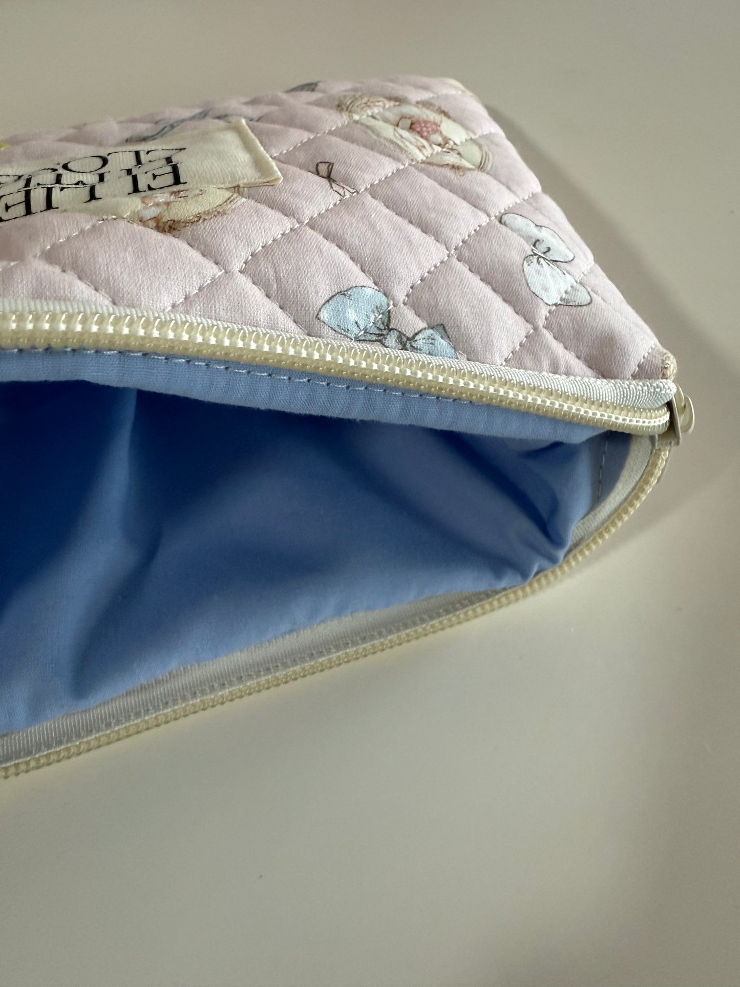 Flat Zipper Pouch pt.1