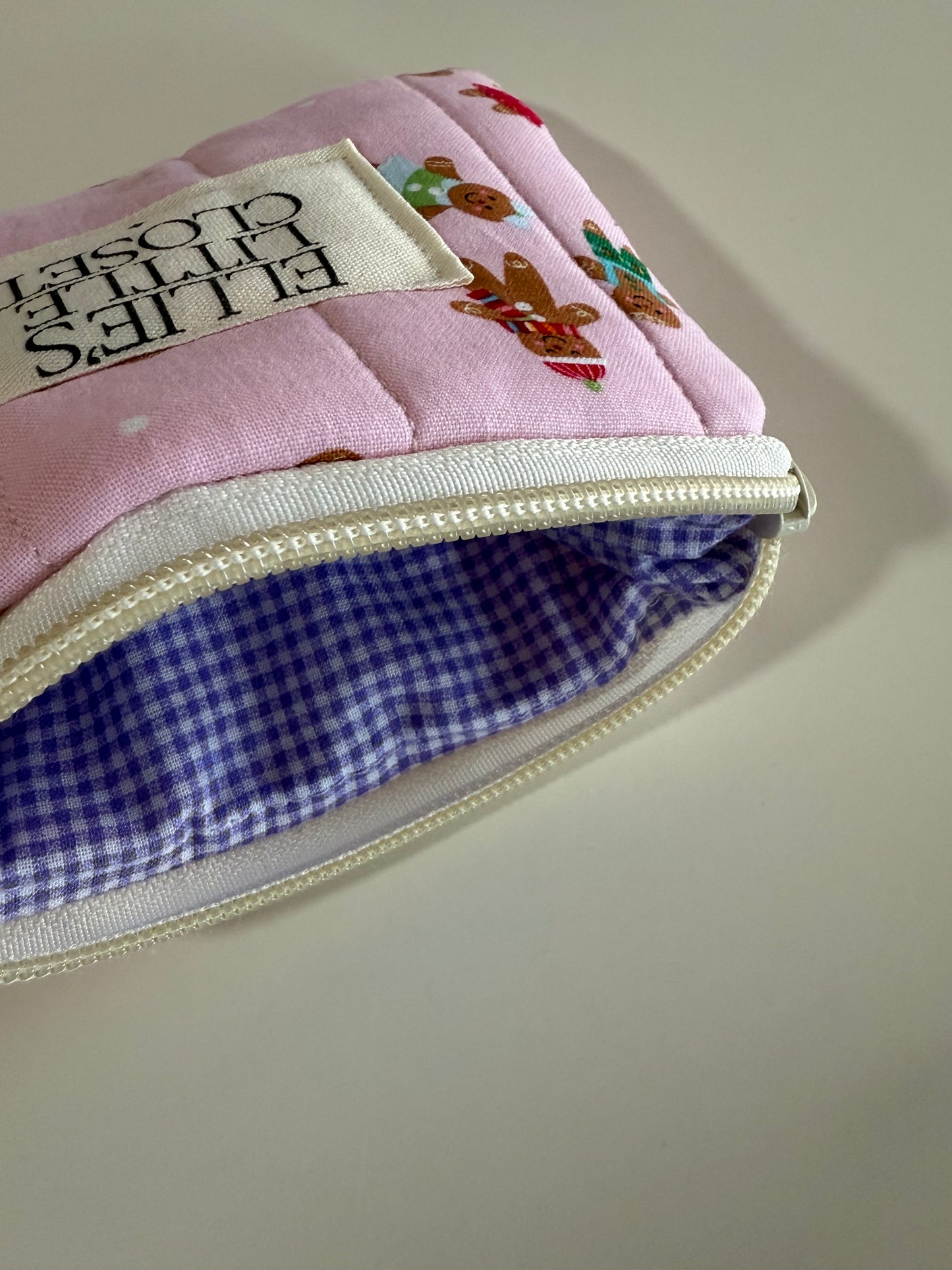 Ginger Bread Small Zipper Pouch