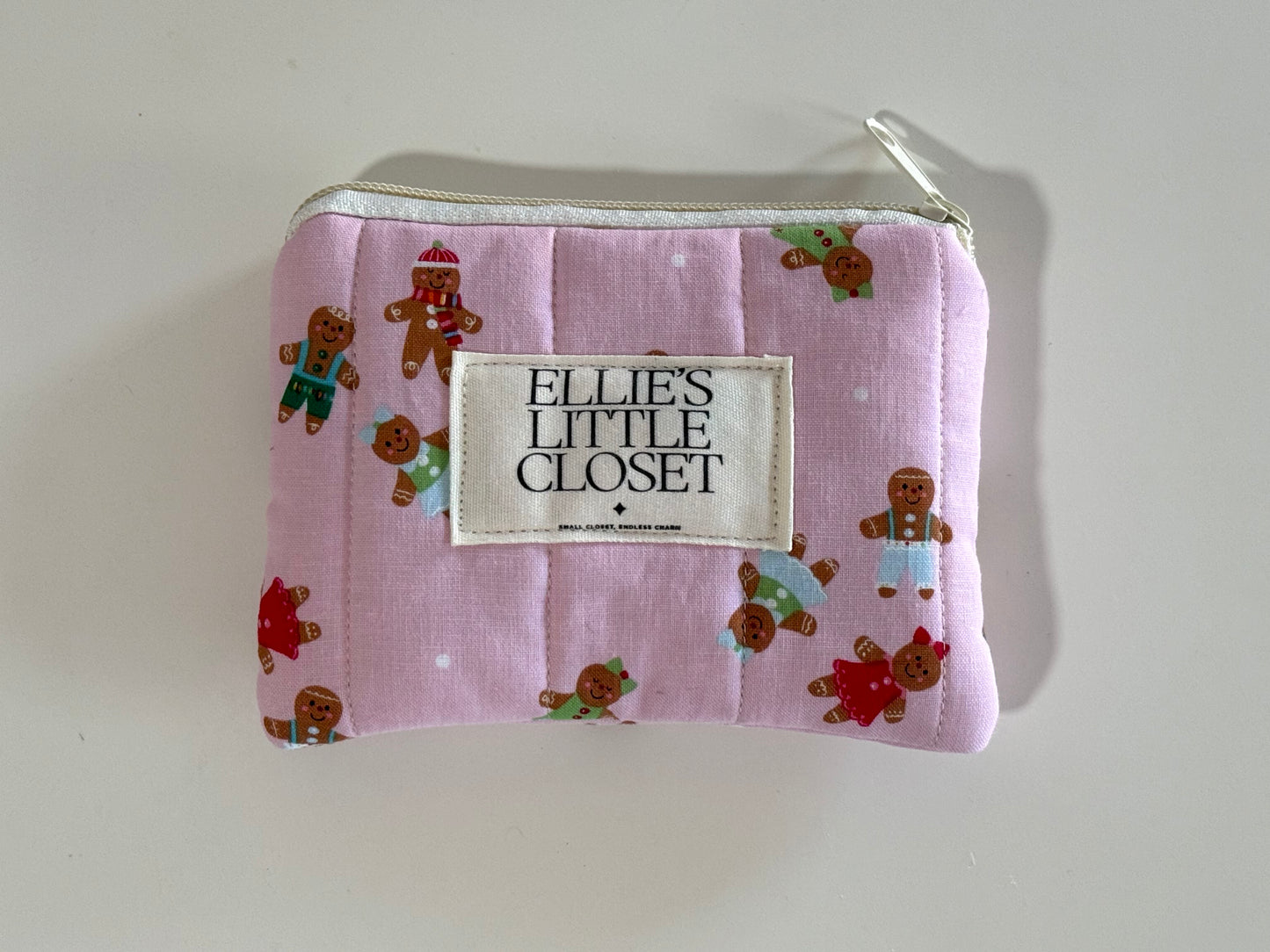 Ginger Bread Small Zipper Pouch