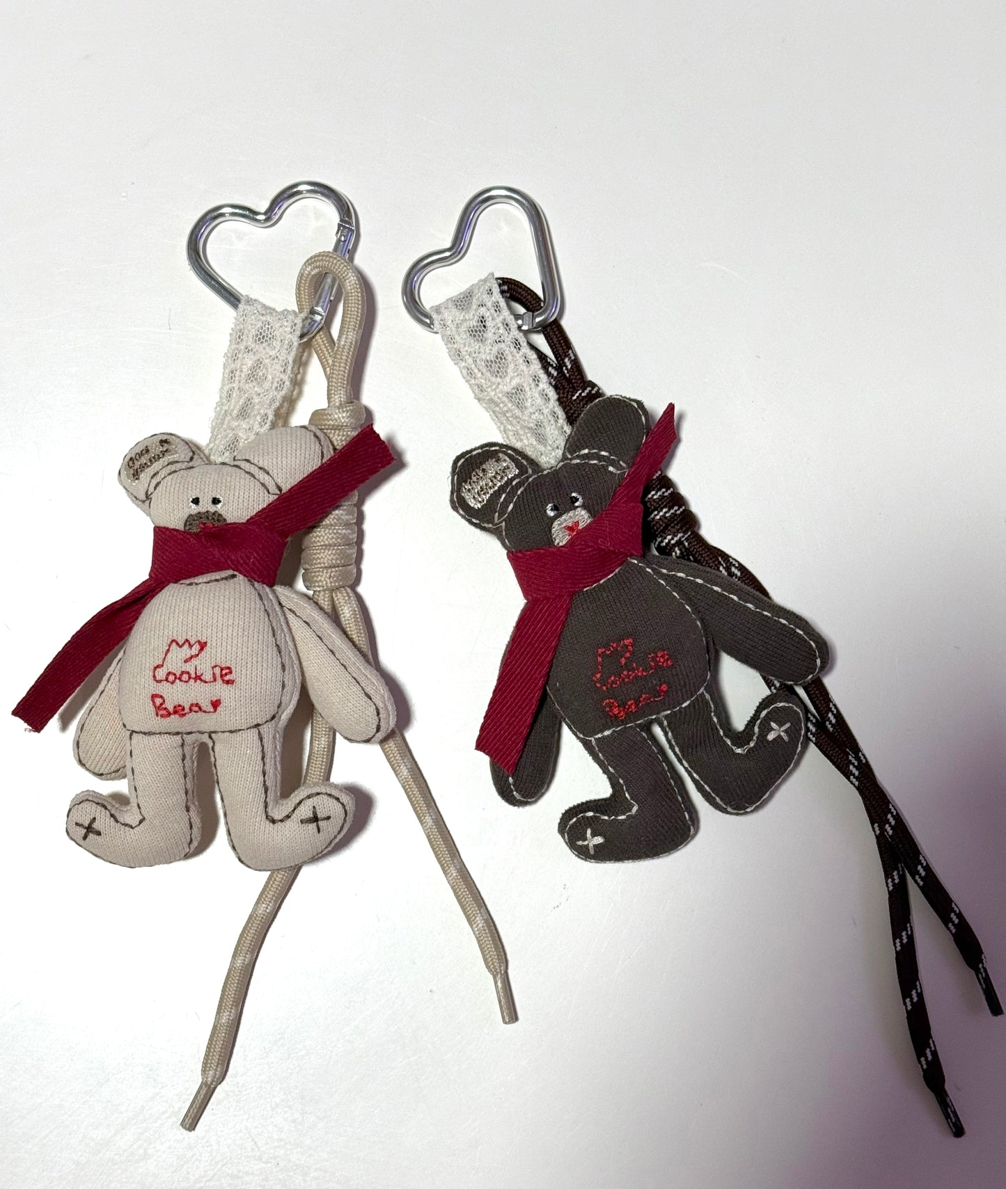 My Cookie Bear bag charm 2 colors
