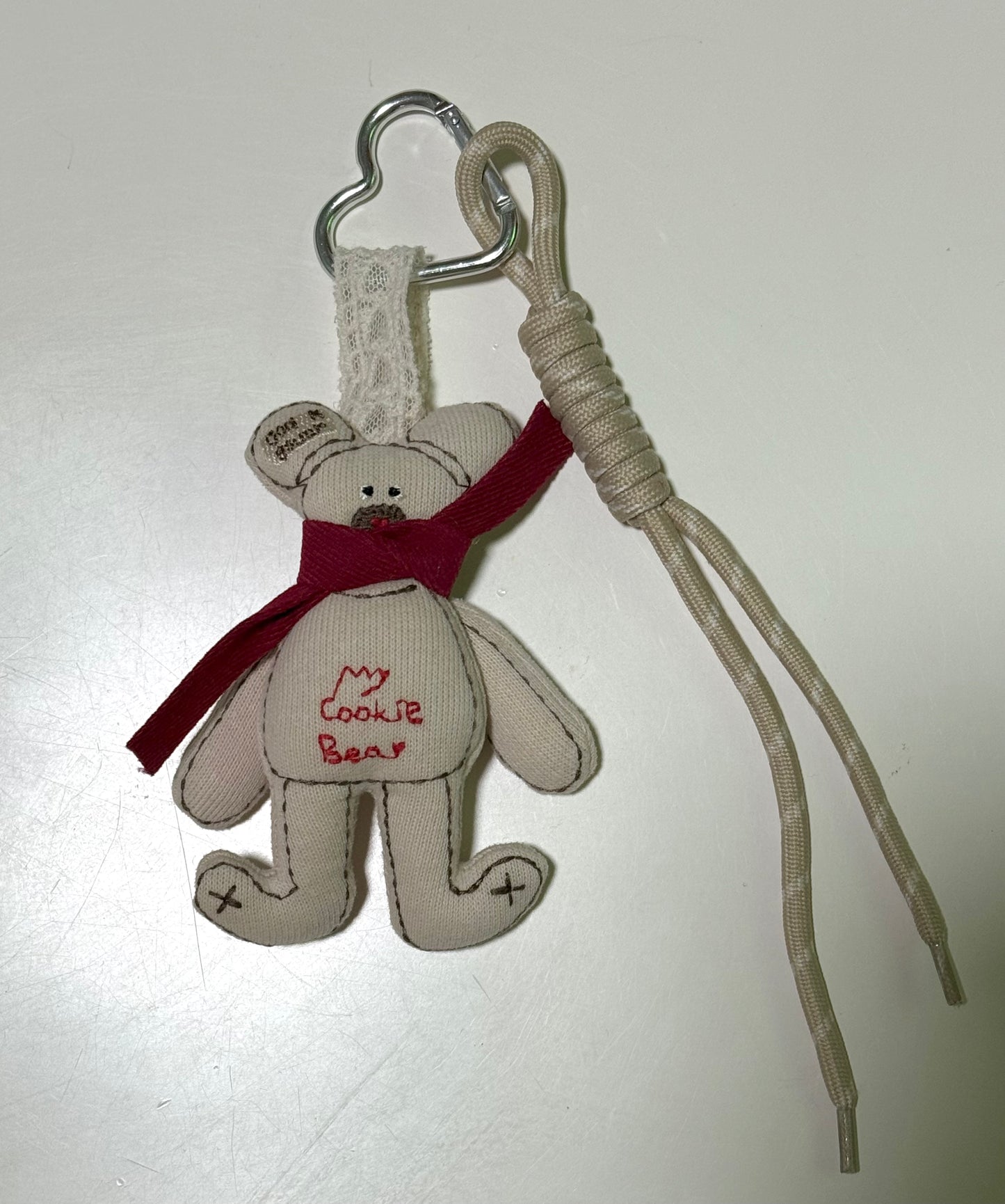 My Cookie Bear bag charm 2 colors