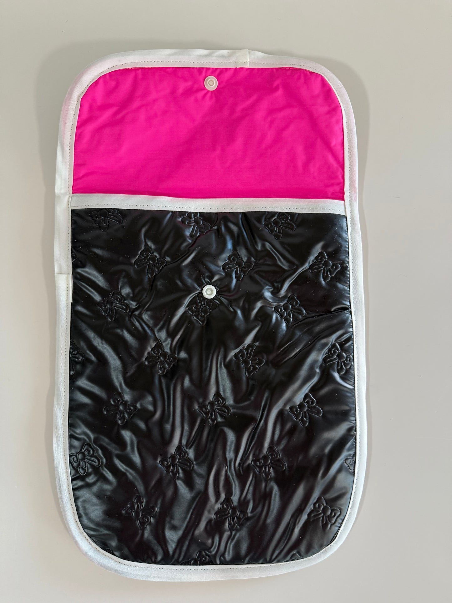 Black Ribbon IPad Pouch (Sample)