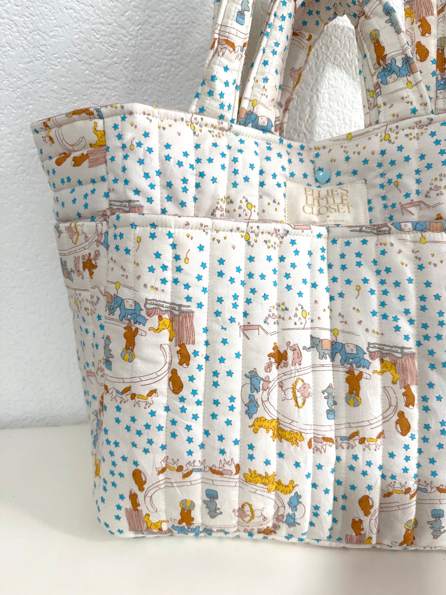 Oversized Maison Pocket Bag-Circus Circus