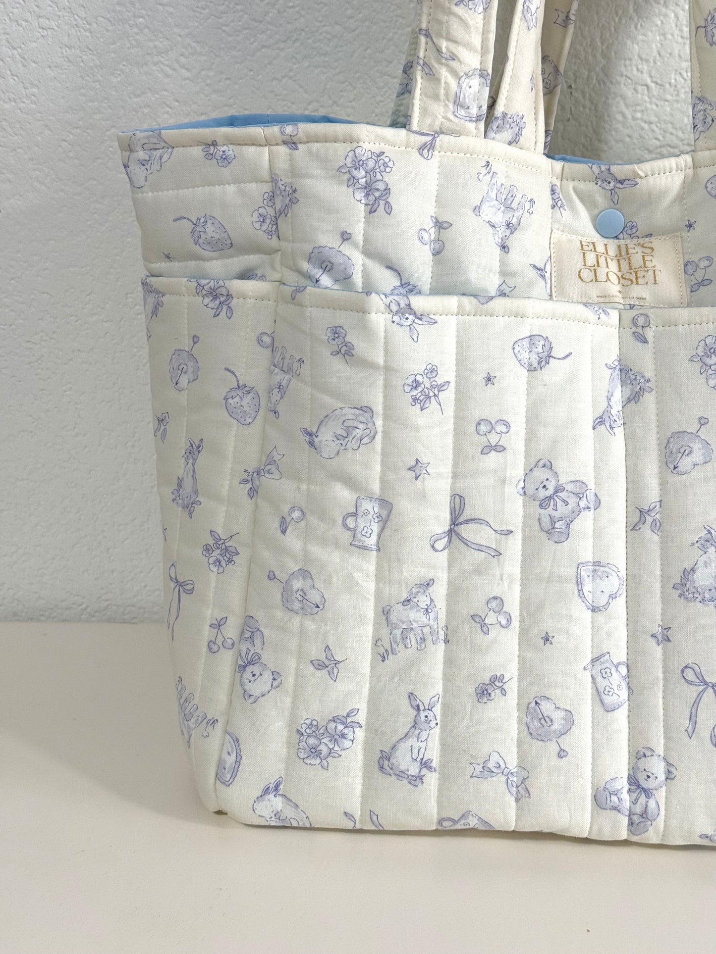 Oversized Maison Pocket Bag-Creamy Dream