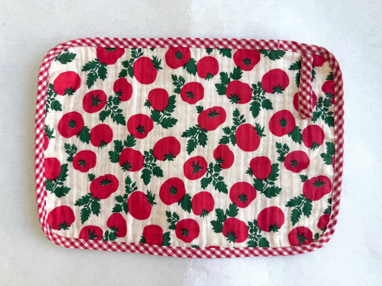 Tomato Gauze Kitchen Cloth