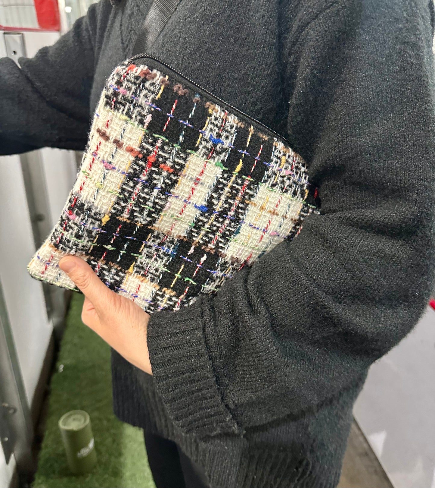 Tweed Clutch