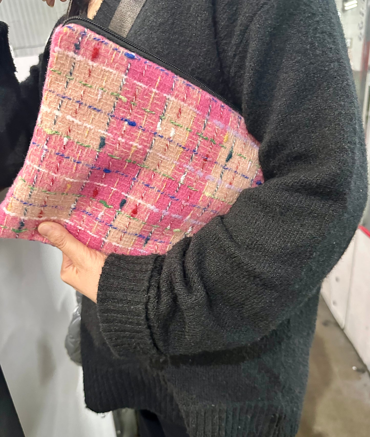 Tweed Clutch