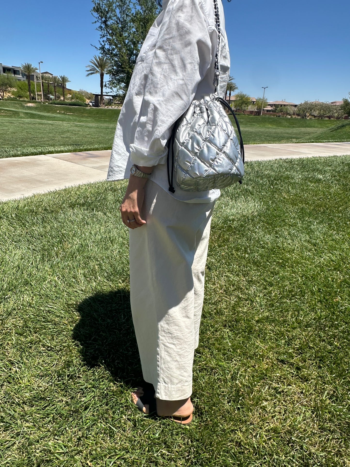 Round Chain Bag